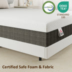 Halston 10-Inch Luxury Firm Mattress in a Box-Available in 3 Sizes