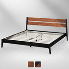 SLOTHN Callisto Deluxe Solid Wood Bed Frame
