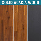 SLOTHN Callisto Deluxe Solid Wood Bed Frame