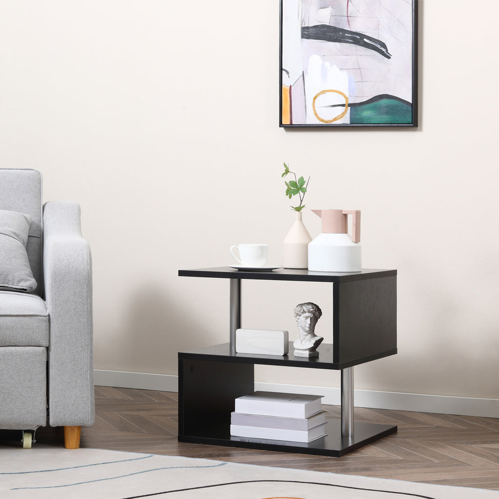  3 Tier Storage Shelves Organizer Living Room Side Table