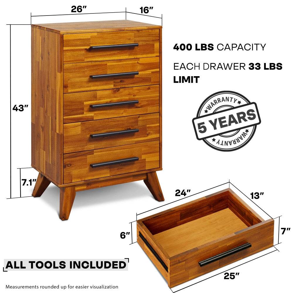 Slother Acacia Linea Dresser