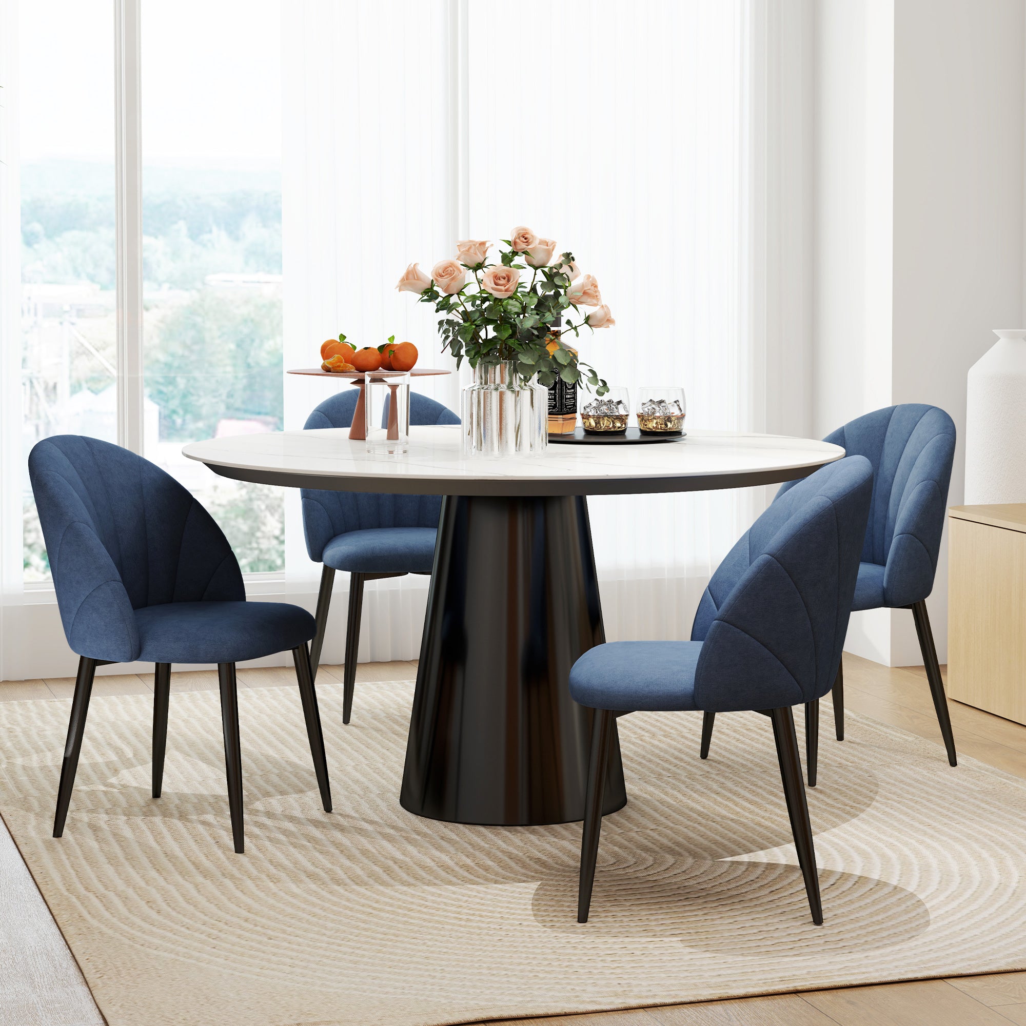 Skylar Modern Dining Chairs Set of 4