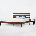 wooden bed frame, Solid wood bed frame