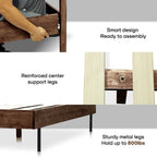 Slother-Astoria Upholstered Solid Wood Bed Frame