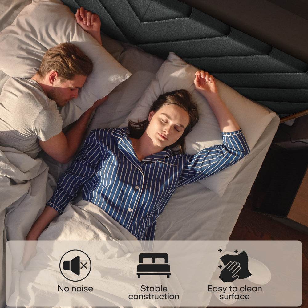 Slother-Astoria Upholstered Solid Wood Bed Frame