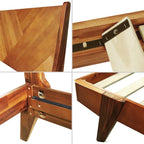 Slother-Gazelle Platform Bed Frame With Headboard