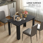Dining Table with Wood Effect 