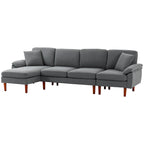 changeable chaise sectional sofa