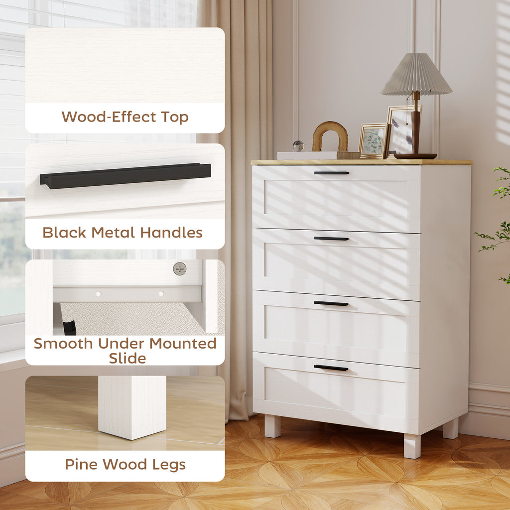 Taylor Chest for Bedroom with 4 Drawers