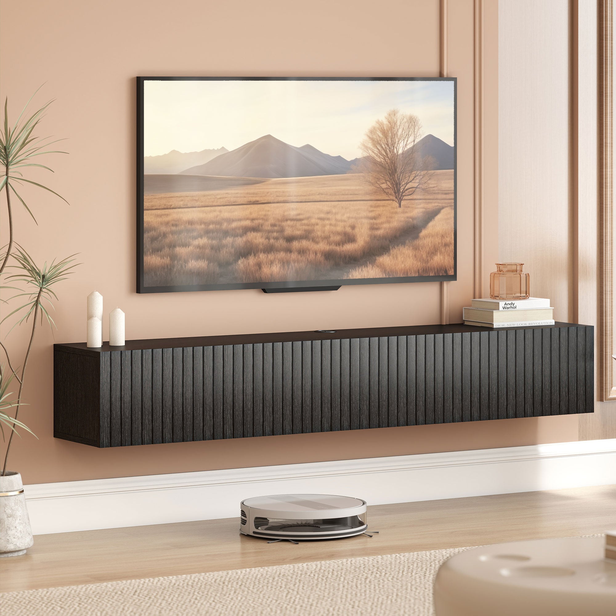 Wall Mount Media Console