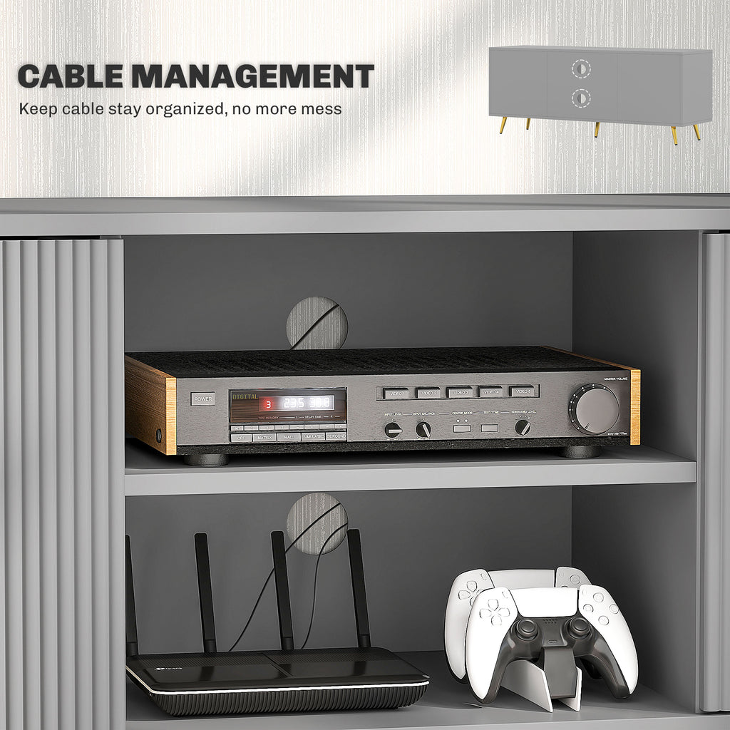 Collins TV Stand with Storage for 55 Inch TV