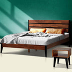 wooden bed frame, Solid wood bed frame, Acacia bed frame