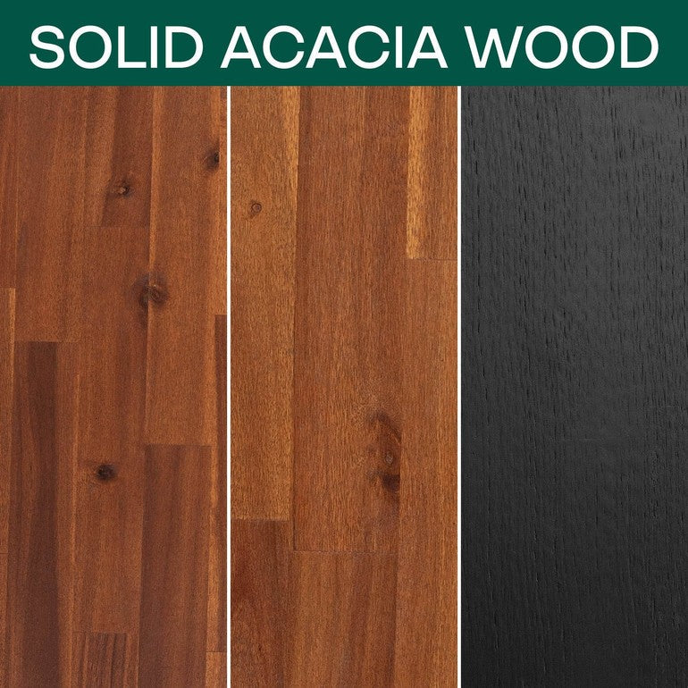 Slother Callisto Solid Wood  Bed Frame and Nightstand Bedroom Set