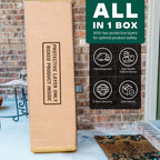 Slother Callisto Solid Wood  Bed Frame and Nightstand Bedroom Set