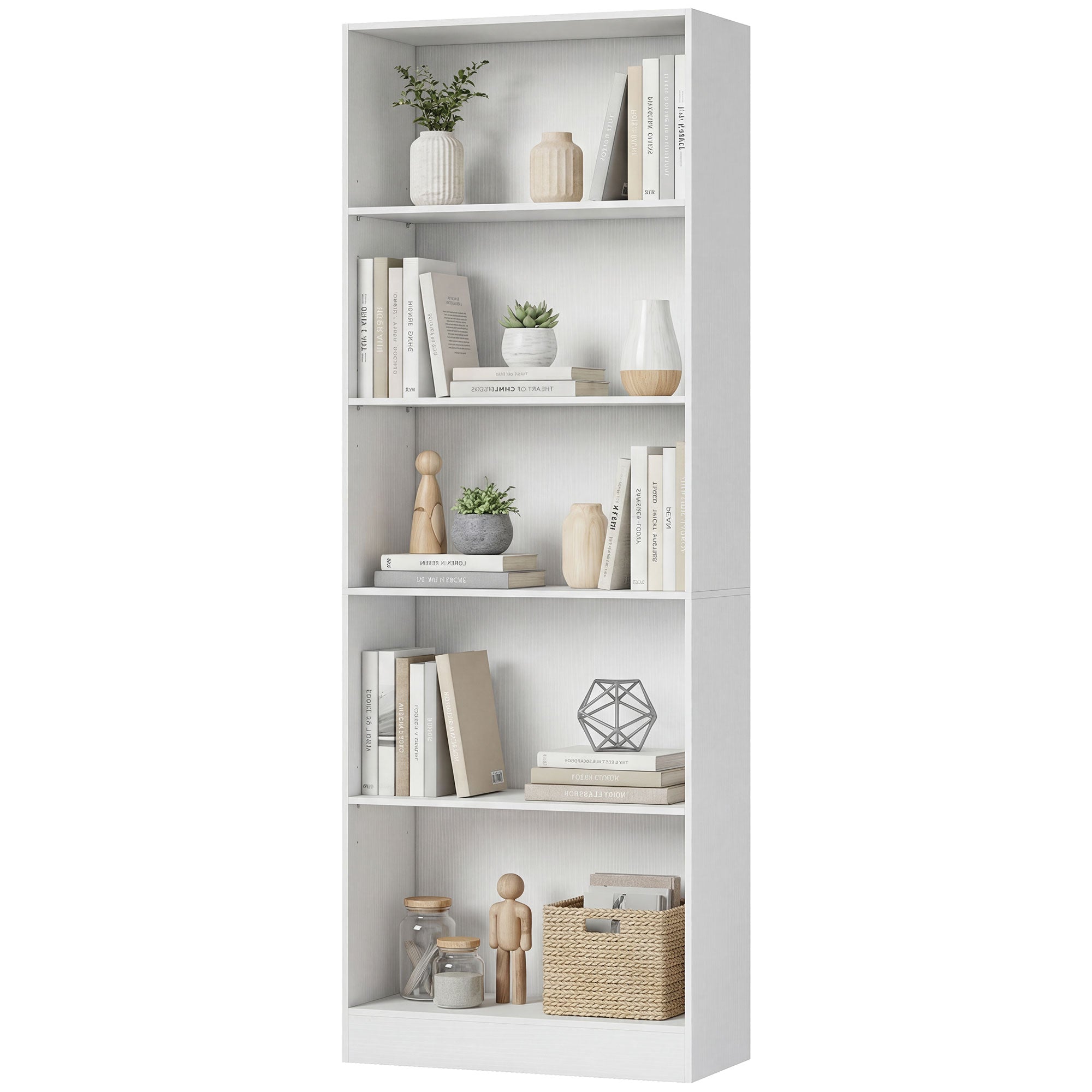Leighton bookcase in White 