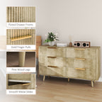 Dakota Fluted Chest of Drawers