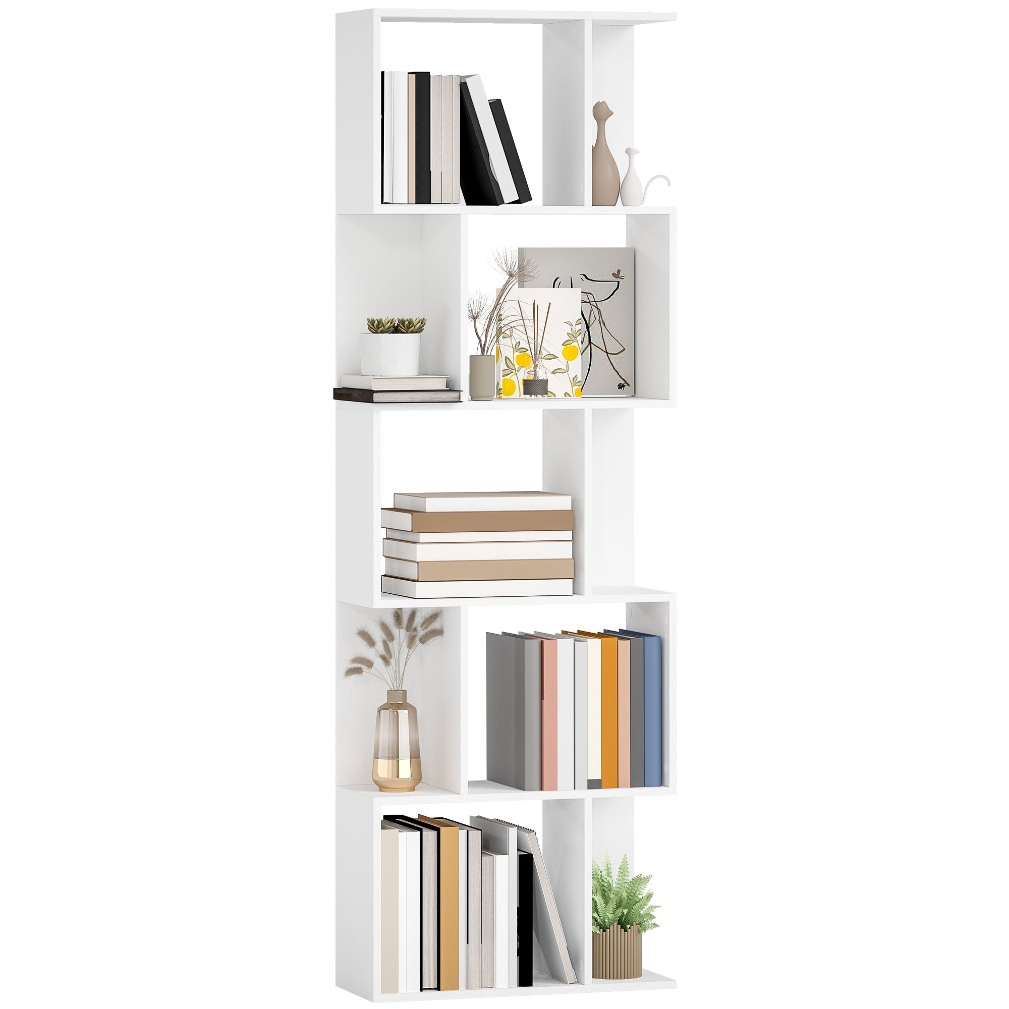 Nevada bookshelf in White