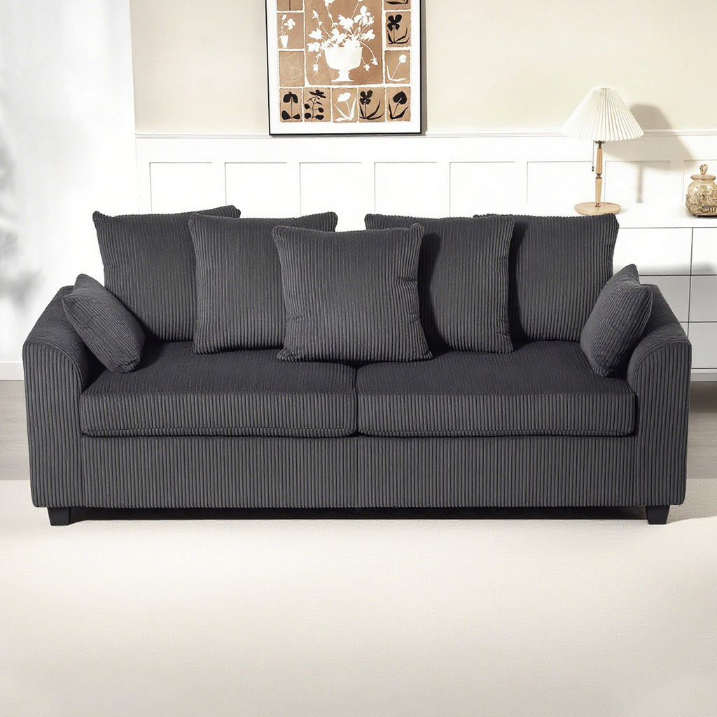 RAMSEY Corduroy Couch