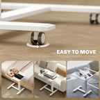 Mobile Stand Up Desk with Wheels