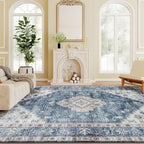 Living room area rug in modern design