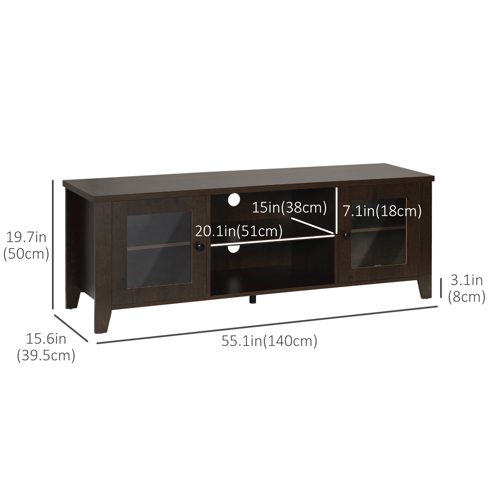 Mackenzie TV Stand for TVs up to 65 inches