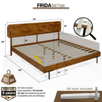 Slother Frida Deluxe Solid Wood Bed Frame