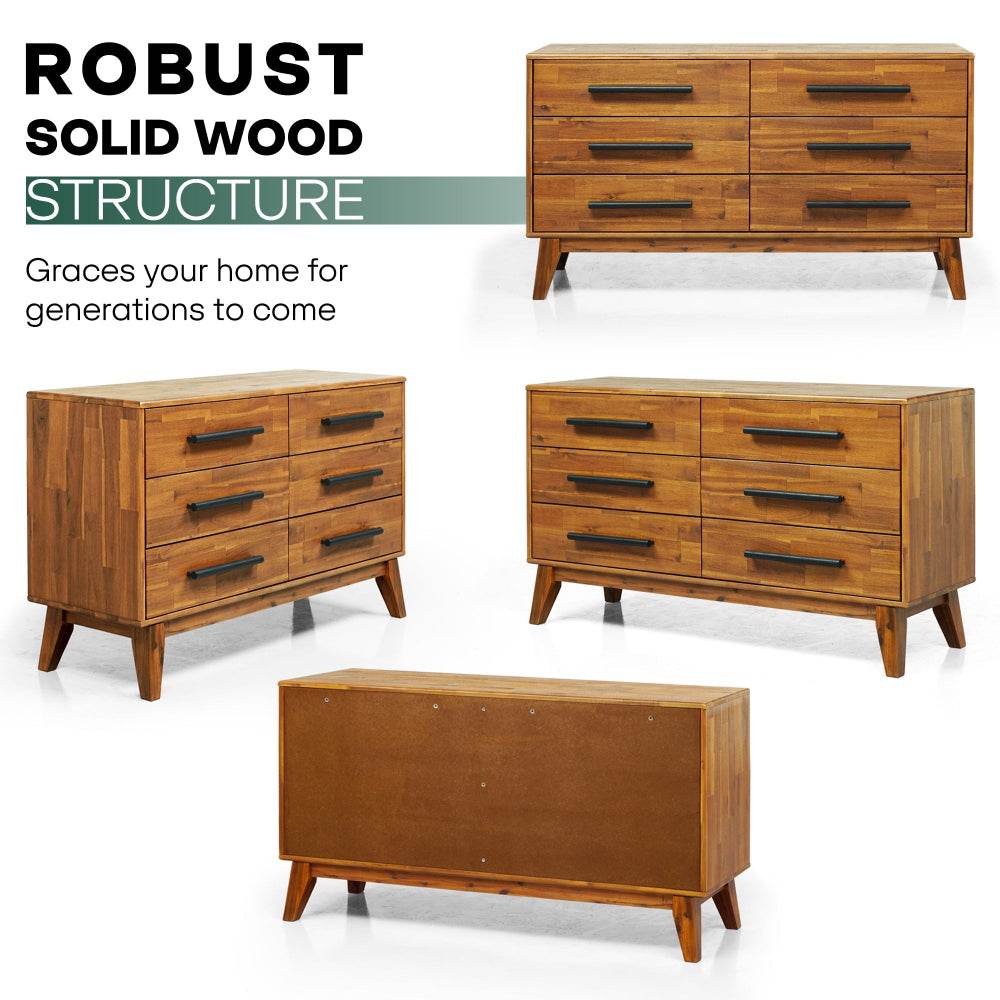 Slother Legacy Solid Wood Dresser