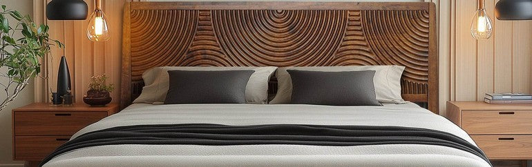 Slother Harmony Platform Bed Frame with Headboard