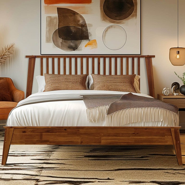 Slother Kaylin Solid Wood Bed Frame