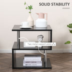  3 Tier Storage Shelves Organizer Living Room Side Table