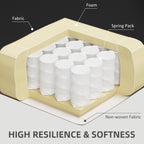 RAYA Faux Leather Armchair, Modern Accent Chair with Thick Padding for Living Room, Bedroom, Home Office, Black