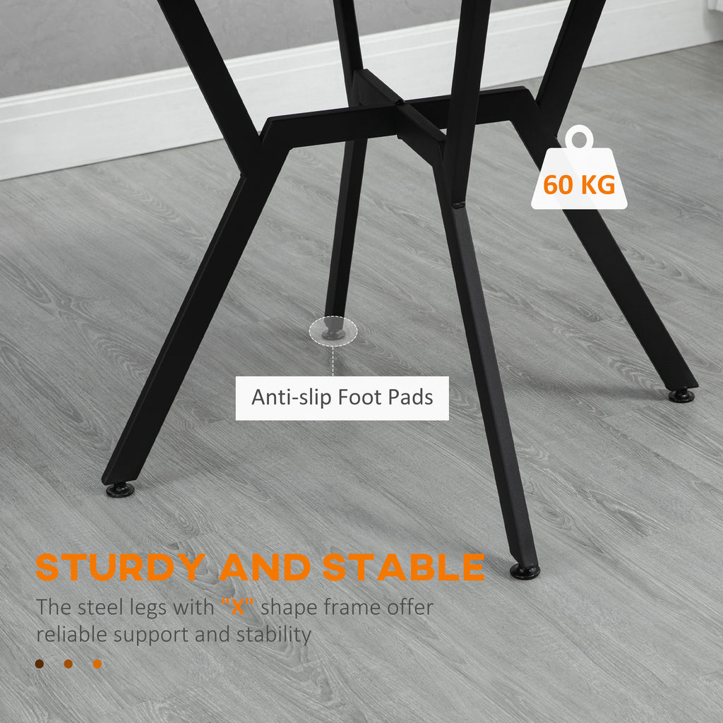  Modern Dining Room Table with Steel Frame