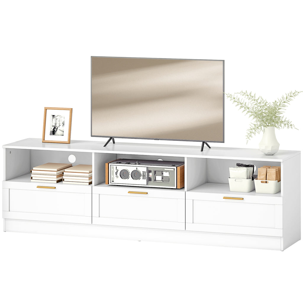 Dallas TV Stand with Storage Modern Entertainment 