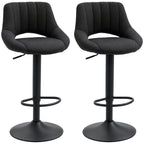 Clay modern adjustable counter/barstools