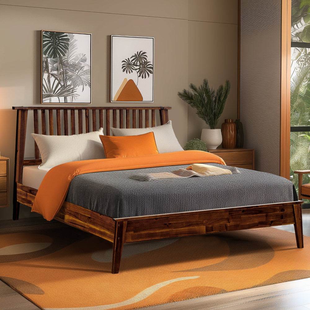 Slother Kaylin Solid Wood Bed Frame