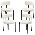 Corduroy Upholstery and Steel Legs for Living Room