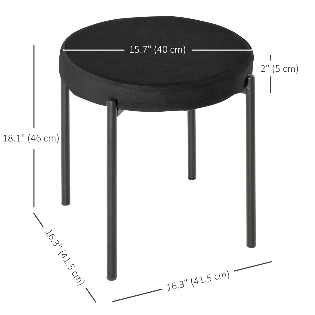 Modern Stacking Stools Set of 4