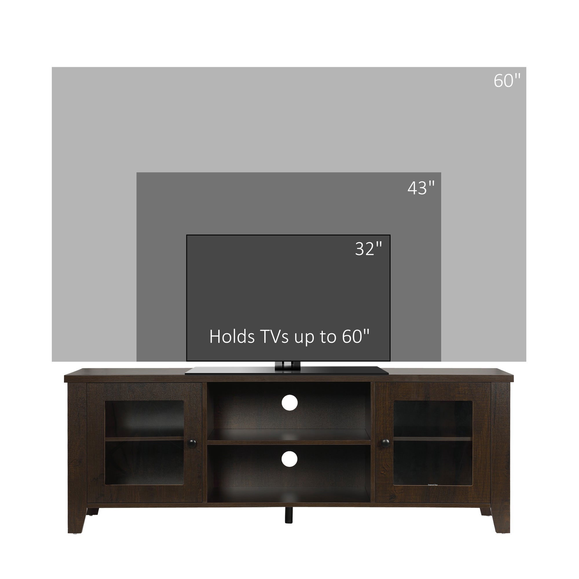 Mackenzie TV Stand for TVs up to 65 inches