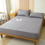 Premium Waterproof Mattress Protector-Quality Fitted Sheet Mattress Cover-(2 Colour Options)