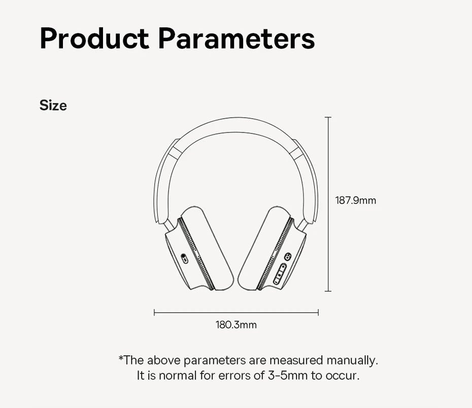 Baseus Bowie 30Max ANC Wireless Headphones