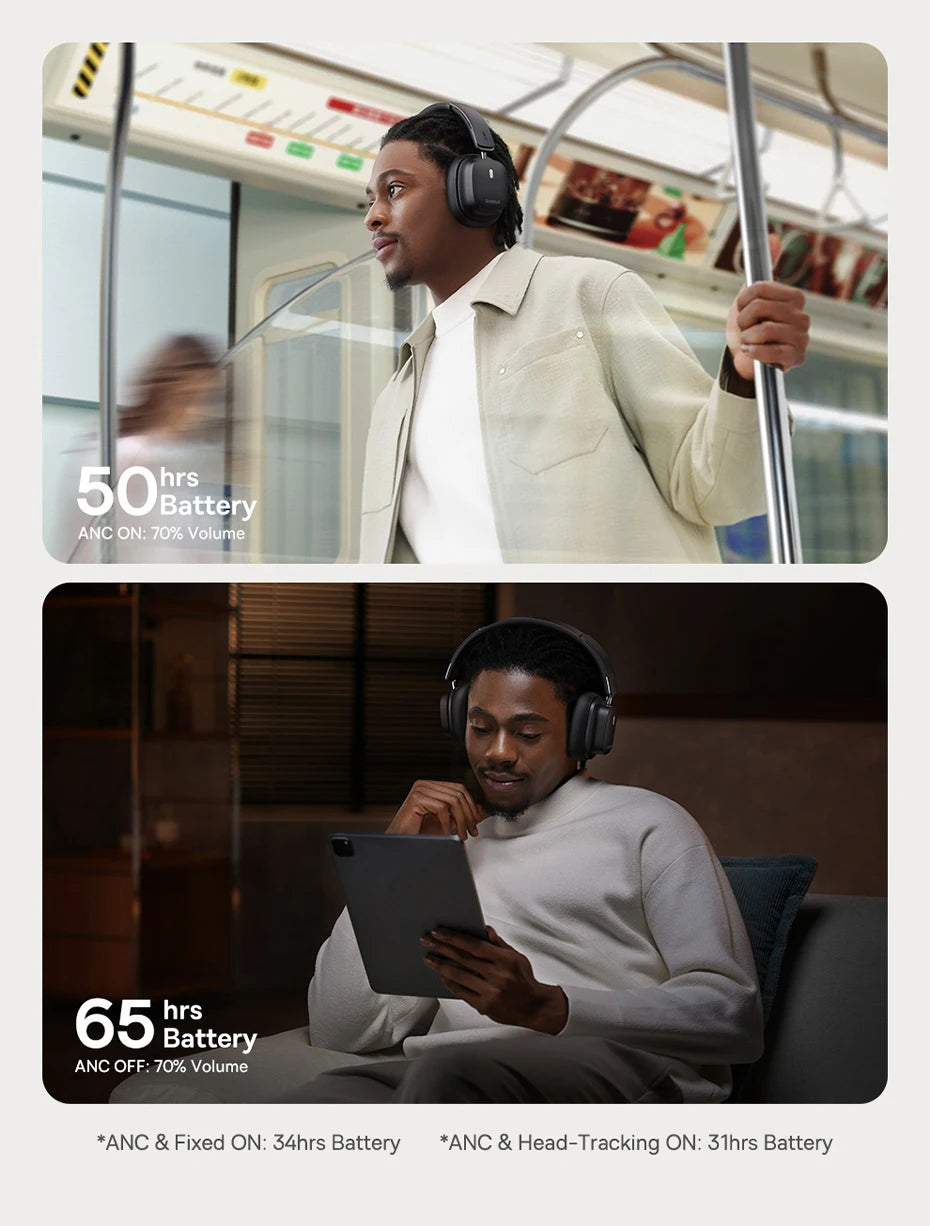 Baseus Bowie 30Max ANC Wireless Headphones