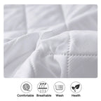 Premium Waterproof Mattress Protector-Quality Fitted Sheet Mattress Cover-(2 Colour Options)