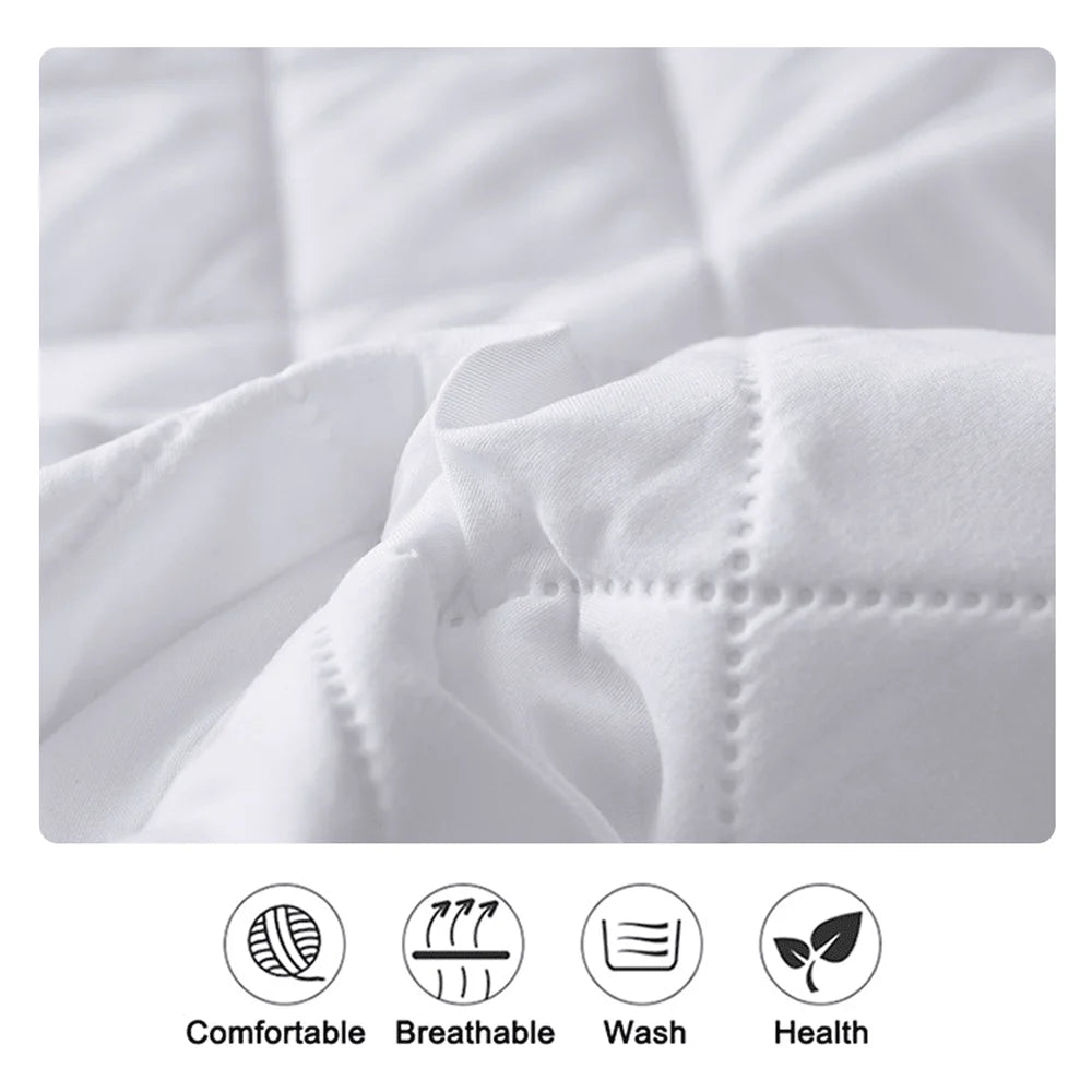 Premium Waterproof Mattress Protector-Quality Fitted Sheet Mattress Cover-(2 Colour Options)