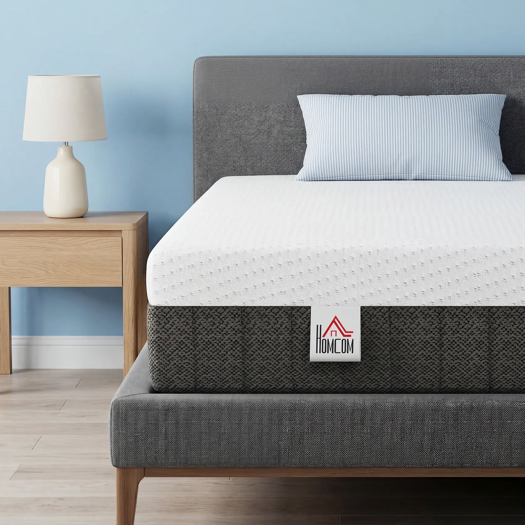 Halston 10-Inch Luxury Firm Mattress in a Box-Available in 3 Sizes