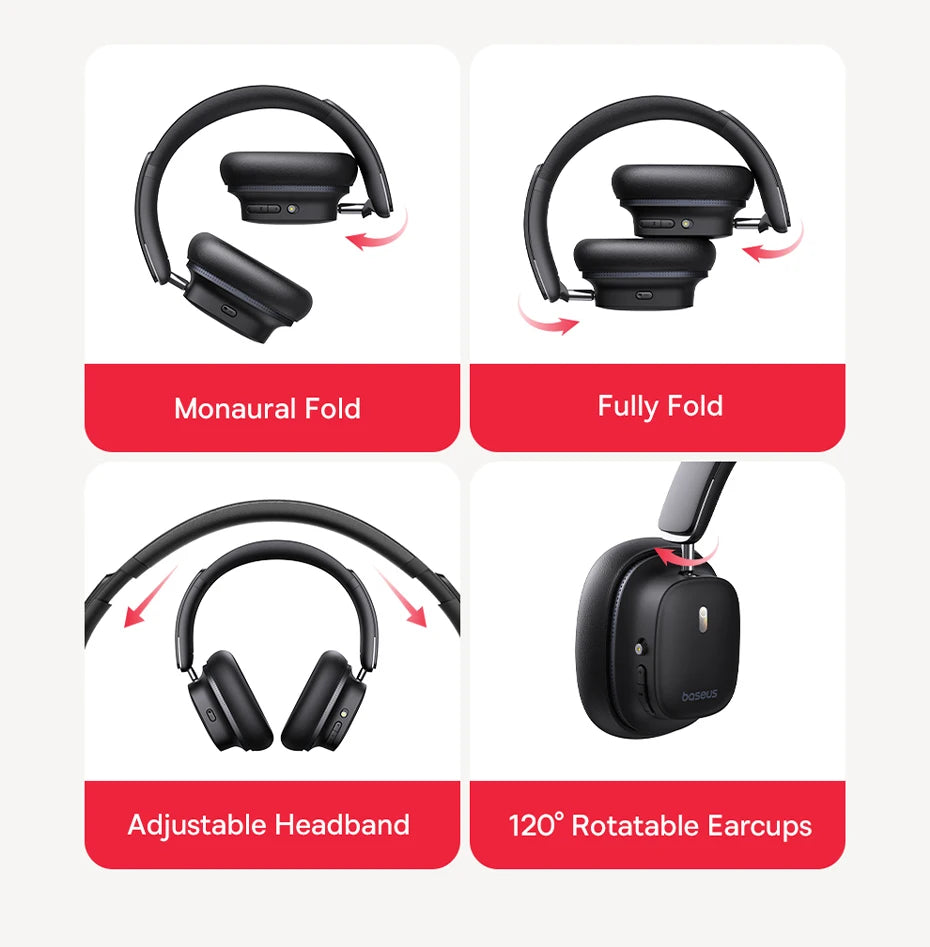 Baseus Bowie 30Max ANC Wireless Headphones