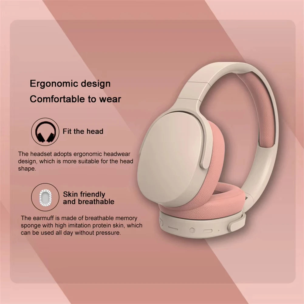 TH30 Foldable Wireless Bluetooth Headphones-Classy Colour Options