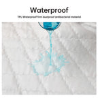 Premium Waterproof Mattress Protector-Quality Fitted Sheet Mattress Cover-(2 Colour Options)