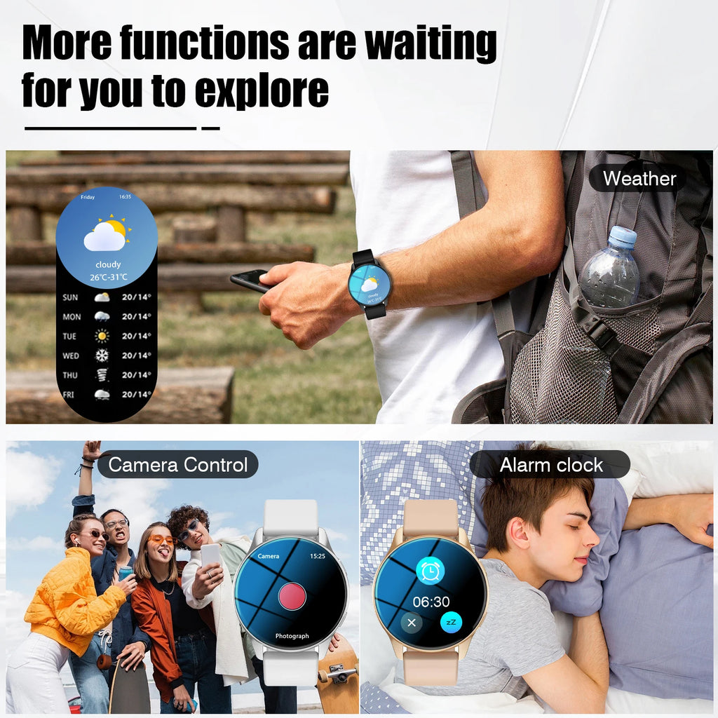 Smart Watch with Wireless Calling & Multi‑Sport Tracking – For Everyday Performance