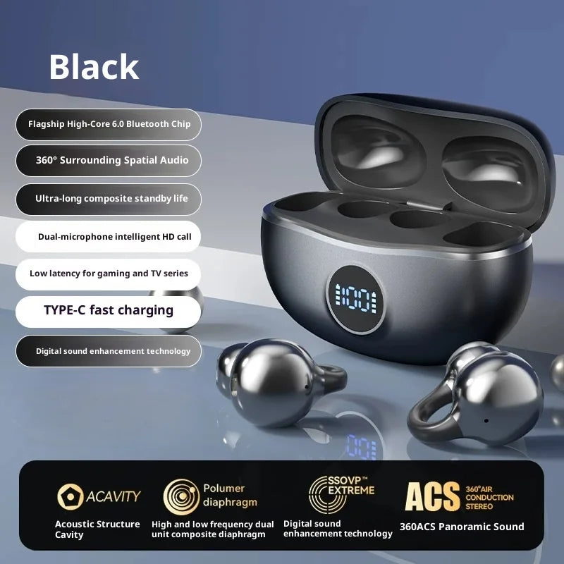Original SONY OWS Ear Clip Wireless Bluetooth Headphones