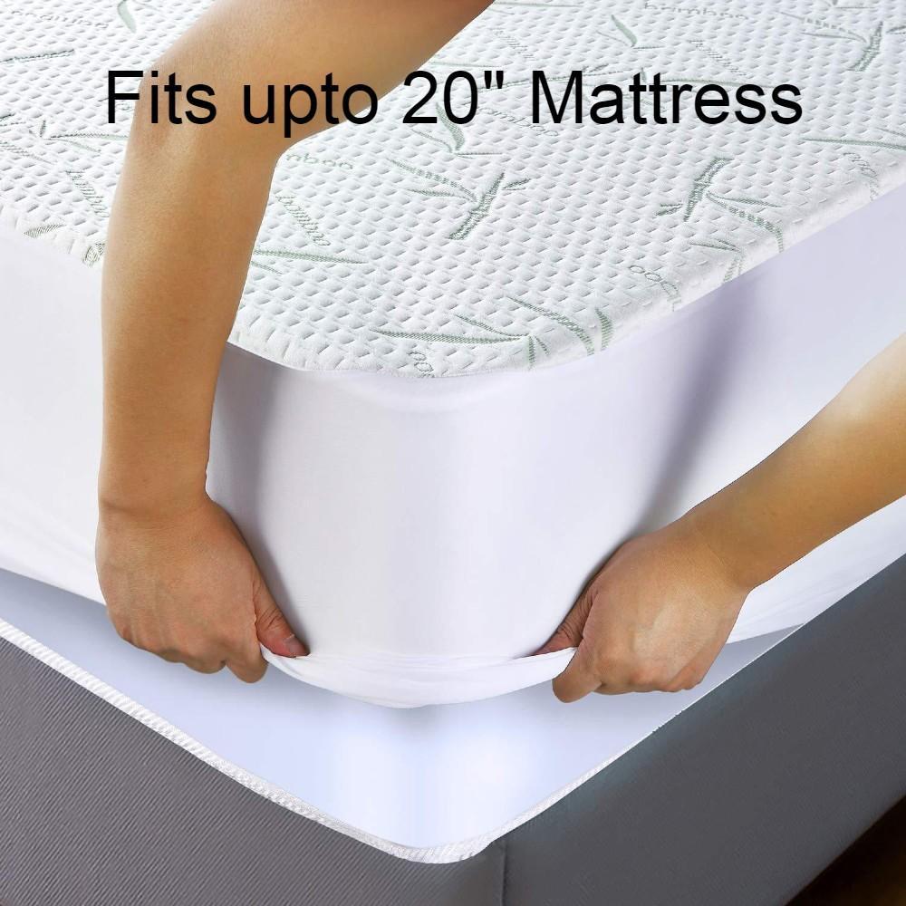 DYNASTY- Firm Orthopedic Spinal Care, Posture Support, Pressure Relief & Cooler Sleep, Natural Heavy-Duty and High-Density Foam, Eco-Friendly Mattress (Made in Canada) With Water Proof Mattress Protector